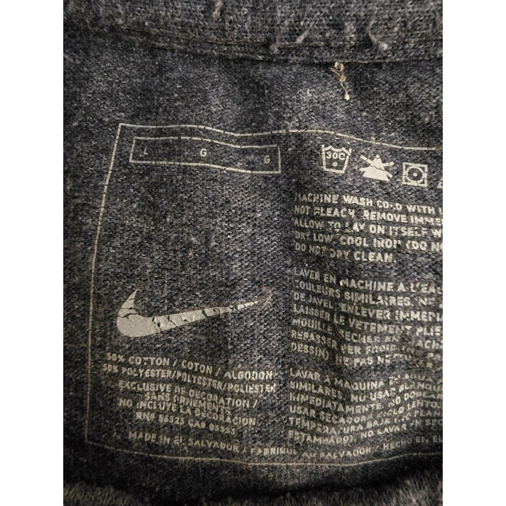 Nike Air JDI ATHLETIC LARGE GRAY SHIRT SHORTSLEEVES - Picture 2 of 2